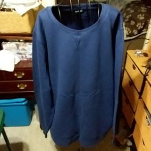 Women's blue sweatshirt size 3x